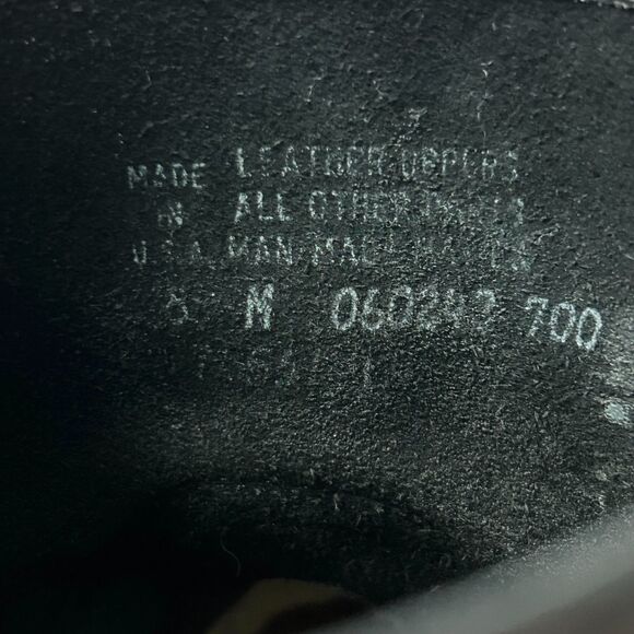 Frye Womens Harness 8R Ankle Boot in Black Leather Size 8 - Picture 7 of 9